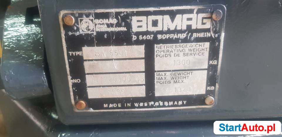 bomag-bw-850-t-walec-okolkowany-zageszczarka-13t-pleszew-sprzedam-518001944
