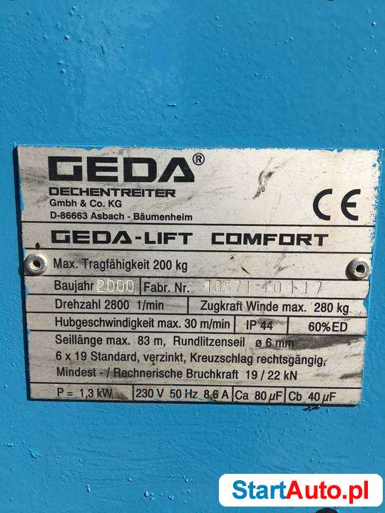 drabina-winda-dekarska-geda-lift-200-comfort-16m-sprzedam-515734100