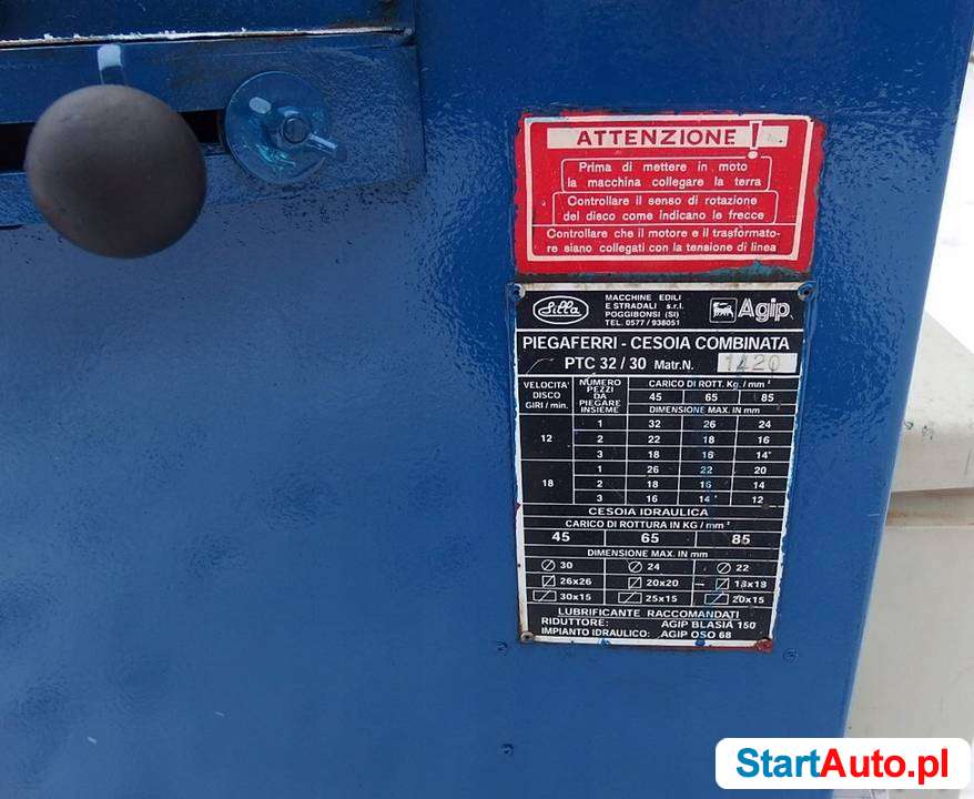 gietarka-mechaniczna-gilotyna-piegaffrri-cesoia-nie-maszyny-budowlane-poznan-sprzedam-504737647