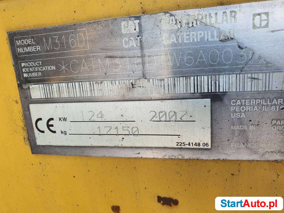 koparka-kolowa-cat-m316d-r-2007-kolowka-pelny-vat-540189281
