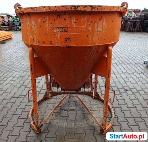 kubel-pojemnik-zbiornik-do-betonu-1000l-dzwig-wielkopolskie-504391343