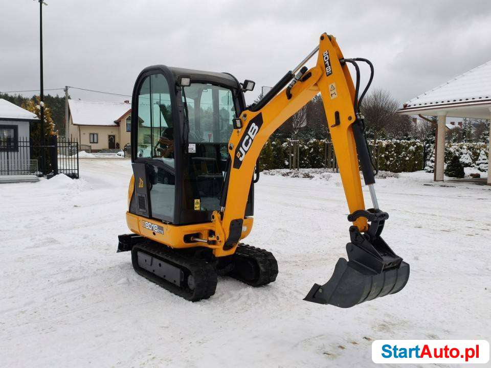 minikoparka-jcb-8018-komplet-lyzek-szybkozlacze-widelki-539363088