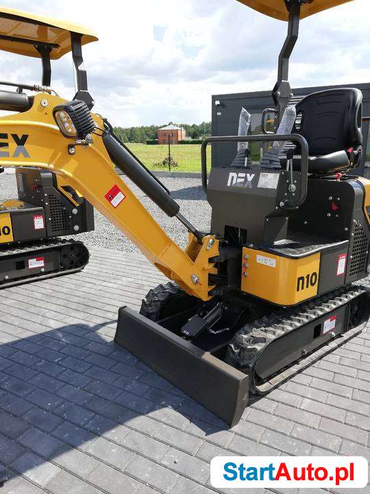 nowa-minikoparka-nex-n10-ramie-skretne-mini-gasiennice-mazowieckie-534350613