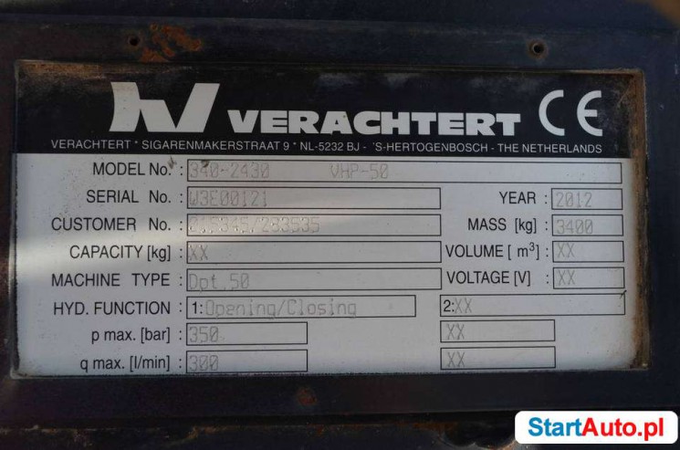nozyce-hydrauliczne-verachtert-p-235-vhp-50-tarnow-sprzedam-508286504