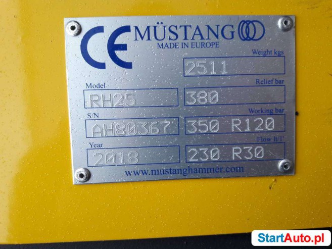 nozyce-wyburzeniowe-mustang-hammer-rh-25-nowe-rok-produkcji-2018-zaklikow-sprzedam-486451926