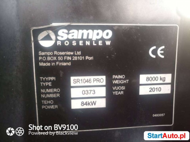 sampo-sr1046-harvester-cynkow-sprzedam-541796709