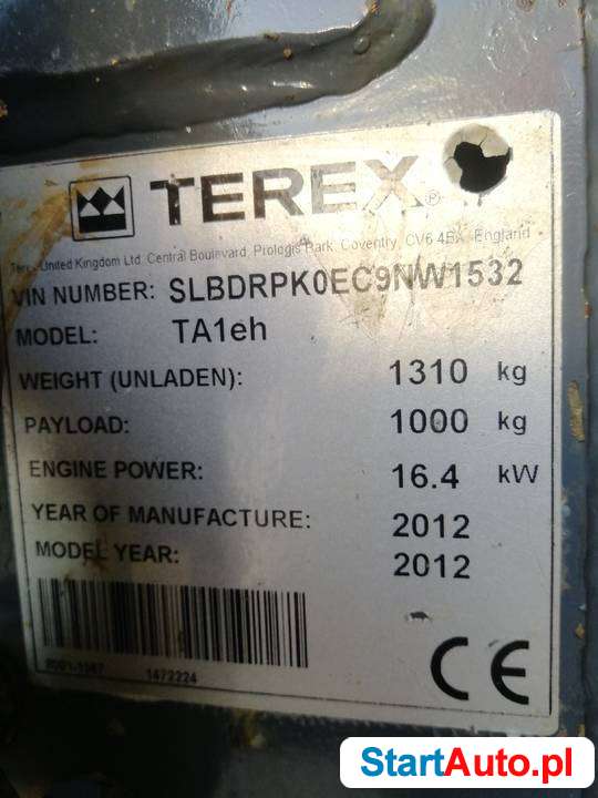 terex-ta1-eh-wozidlo-podwyzszony-wysyp-1t-wacke-malopolskie-nowy-sacz-535816681