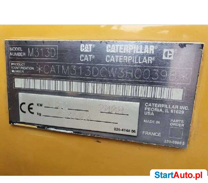 uzywana-koparka-kolowa-caterpillar-m313d-ramie-koparki-warszawa-sprzedam-531103119